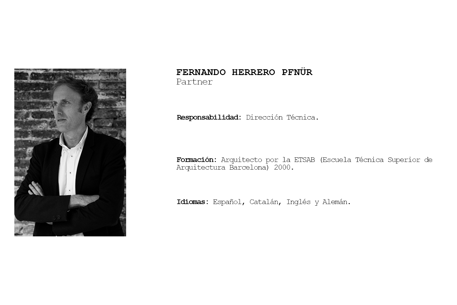 TdB Arquitectura Fernando Herrero